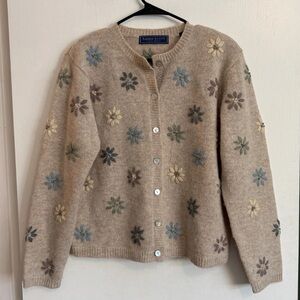 Vintage Wool Karen Scott Cardigan